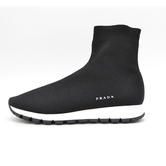 Prada Knit Sock Sneakers - Picture 1 of 8